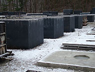 Plac produkacja szamb betonowych Kutno